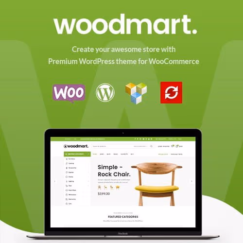 WoodMart Responsive WooCommerce WordPress Theme homepage preview